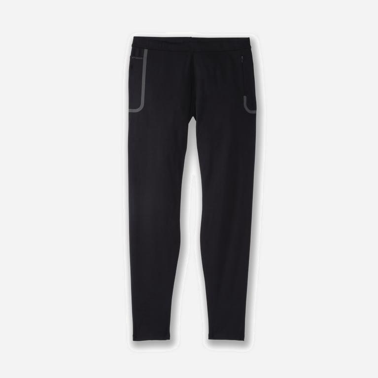 Brooks Momentum Thermal Tight Running Leggings Herr 825496-QTN Svarta